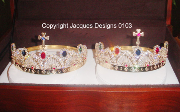 Church Crowns designed and handcrafted by Jacques