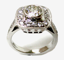 Jacques Platinum Engagement Ring