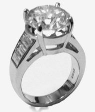 Jacques Platinum Diamond Ring