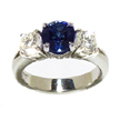 Jacques' Sapphire and Diamond Engagement Ring Sable