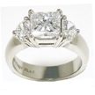 Jacques' Beautiful Moon Diamond Engagement Ring Rania