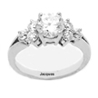 Jacques' Diamond Engagement Ring RDE503